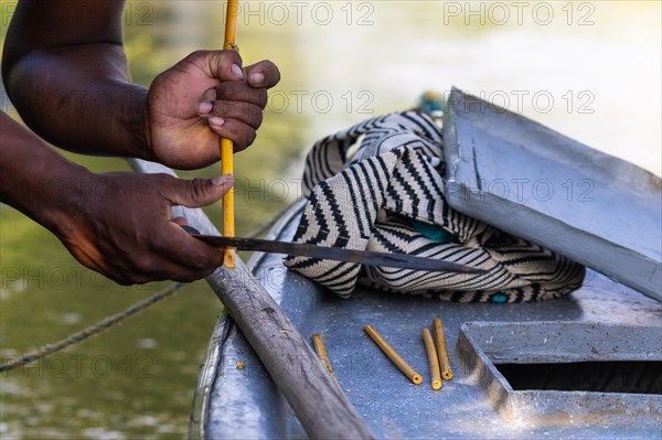 Bamboo straw preparation