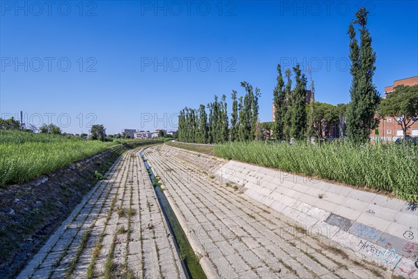 River Ausa as a canal