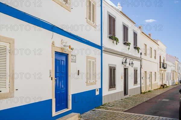 Awesome view of portuguese traditional houses