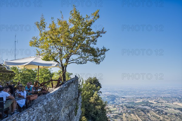 Restaurant on a steep slope