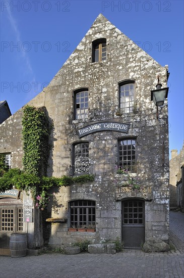 Old picturesque house in the village Locronan