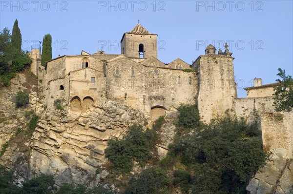 View over the old Roman town Vaison-La-Romaine