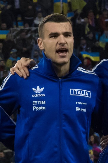 Alessandro BUONGIORNO Italy during the national anthem