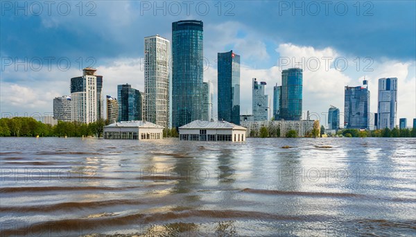 Symbolic image. Climate change