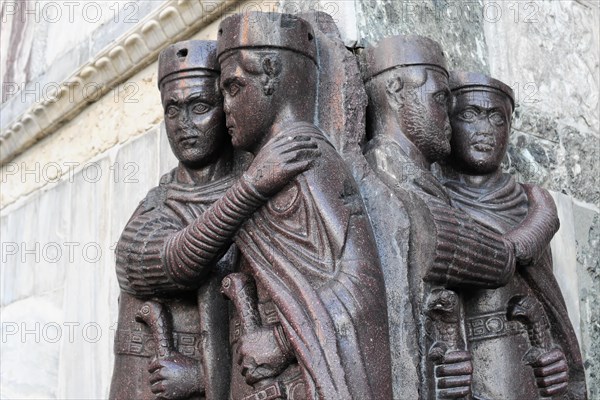 Porphyry statue of the Roman Tetrarchs