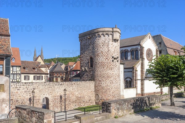 Historic city centre with city wall