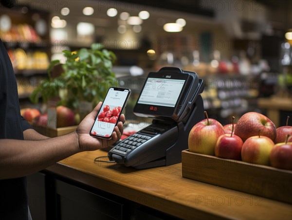 Purchasing and control with your cell phone while shopping