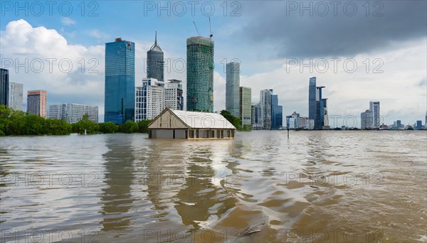 Symbolic image. Climate change