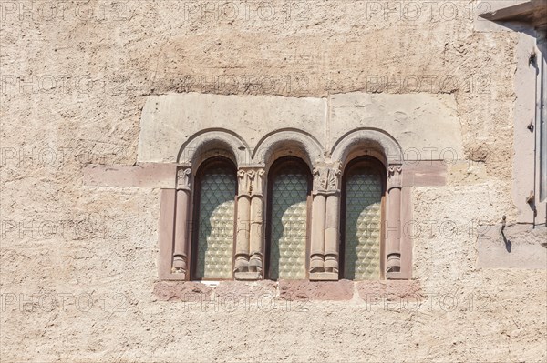 Window on the Romanesque House Maison Romane