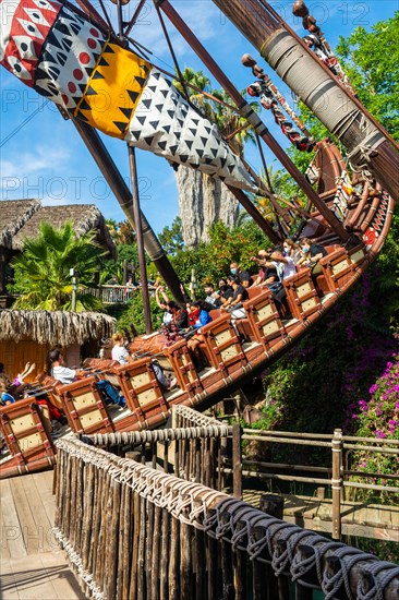 Attractions in PortAventura world