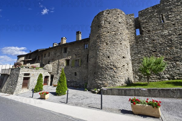 The old town of Saillon