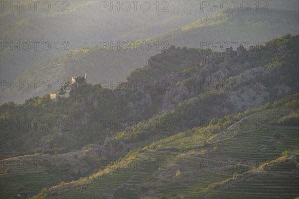 View of the Duernstein ruins