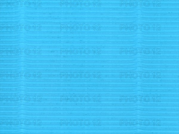 Blue corrugated cardboard texture background
