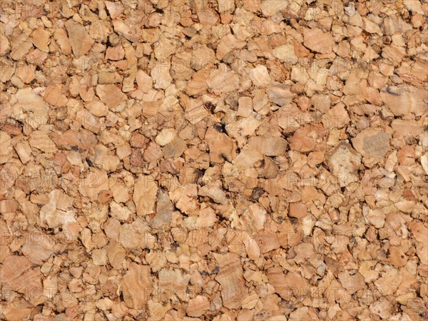Brown cork texture background
