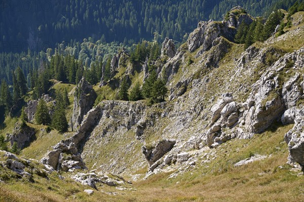 Mountain landscape near Grosse Klammspitze