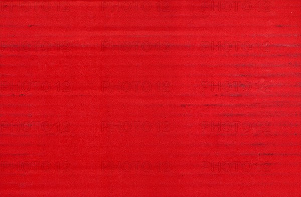 Red corrugated cardboard texture background