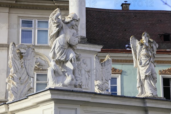 St Mary's Column on the Koernermarkt