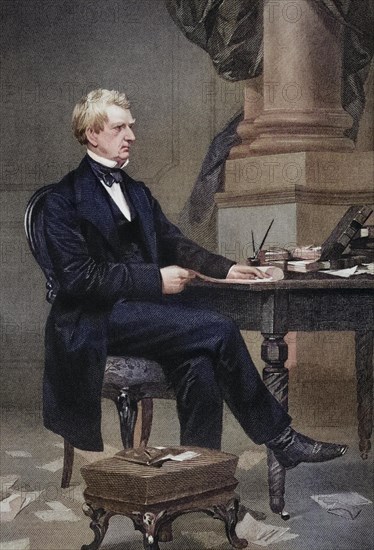 William Henry Seward (born 16 May 1801 in Florida, Orange County, New York, died 10 October 1872 in