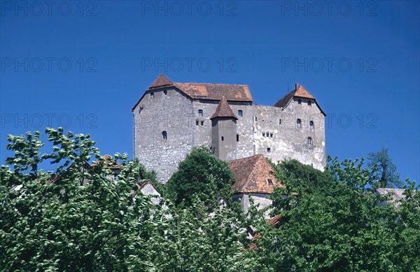Hiltpoltstein Castle, medieval aristocratic castle from the 11th or 12th century, Hiltpoltstein,