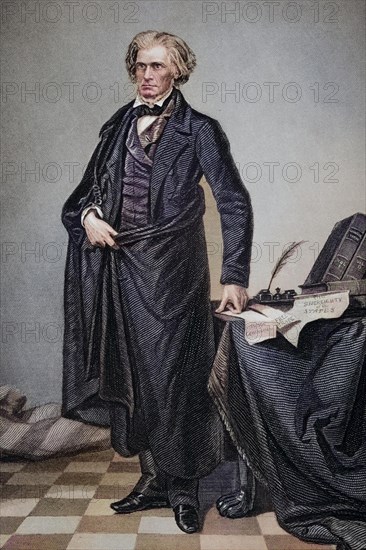 John Caldwell Calhoun (born 18 March 1782 in Calhoun Mills near Abbeville, Abbeville County, South