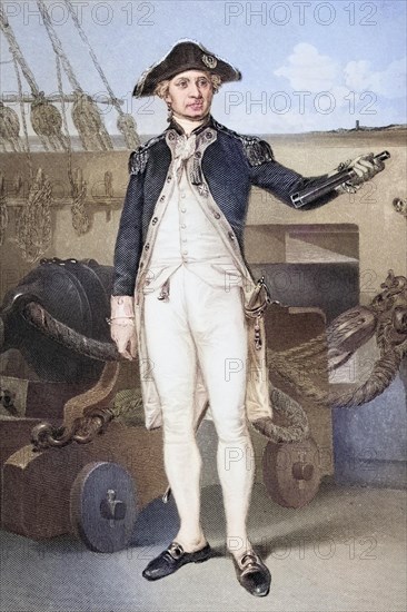 John Paul Jones (born 6 July 1747 in Arbigland, Kirkcudbrightshire, Scotland as John Paul, died 18