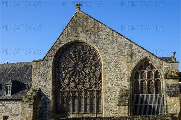 Rose window, former Jacobin monastery Couvent des Jacobins, today Museum Musee des beaux-arts de