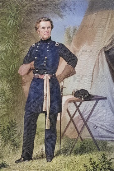 Ormsby McKnight Mitchel, 1809, 1862, American lawyer and Union Major General during Civil War.