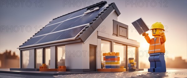 Discover the perfect combination of playfulness and sustainability with this miniature house