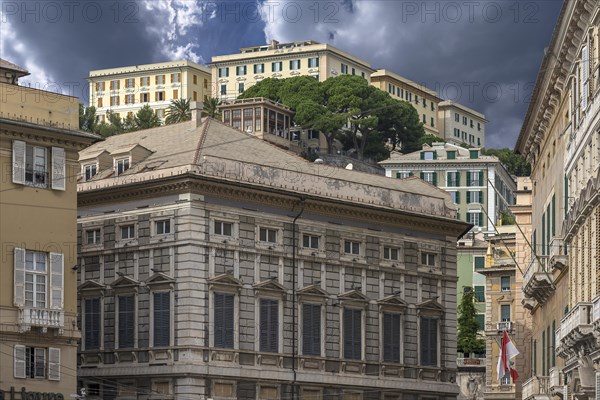 Palazzo Cambiaso, built in 1558 by Bernardino Cantone, part of the UNESCO World Heritage Site since