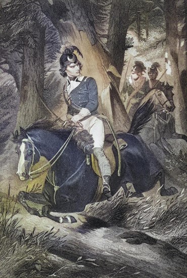 Francis Marion (born 26 February 1732 in Georgetown, Province of South Carolina, died there on 27