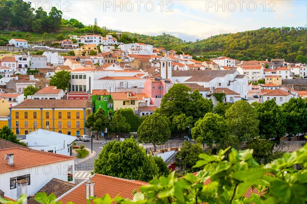 Beautiful view of mountainous Monchique, Algarve, southern Portugal