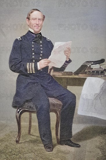 David Glasgow Farragut (born 5 July 1801 in Knoxville, Tennessee, died 14 August 1870 in
