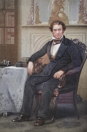 Rufus Choate (born 1 October 1799 in Essex or Ipswich, Essex County, Massachusetts, died 13 July
