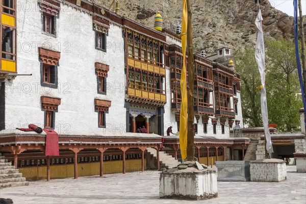 Hemis Gompa, a big Buddhist monastery in Central Ladakh belonging to the Drukpa lineage of Tibetan
