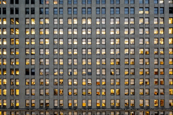 Detroit, Michigan, The First National Building, designed by architect Albert Kahn and built between