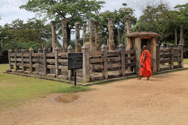The Lotus Mandapa building, The Quadrangle, UNESCO World Heritage Site, the ancient city of