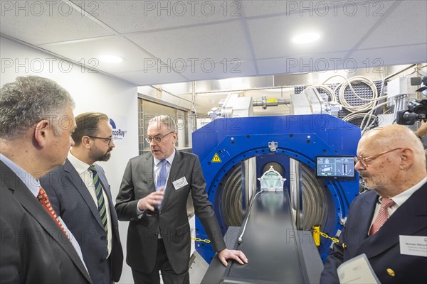 Prototype for high-contrast live imaging in proton therapy inaugurated, Dresden, Saxony, Germany,