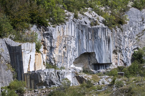 Carriere royale de l'Espiadet, Carriere du Roy, marble quarry at Payolle, Haute-Bigorre,
