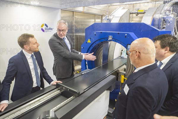 Prototype for high-contrast live imaging in proton therapy inaugurated, Dresden, Saxony, Germany,