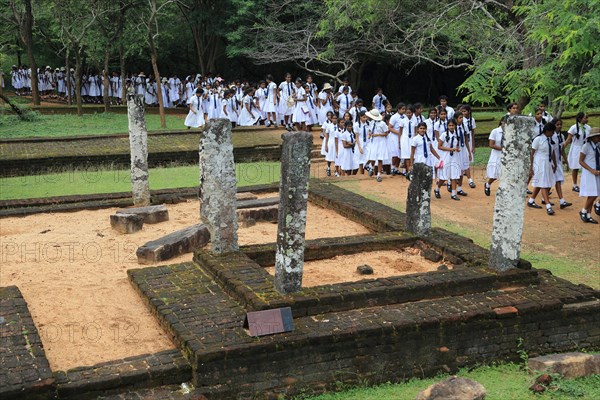 UNESCO World Heritage Site, the ancient city of Polonnaruwa, Sri Lanka, Asia, ruins at Potgul