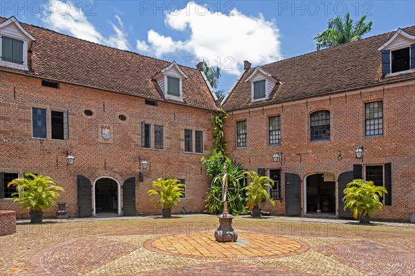 17th century Dutch Fort Zeelandia houses the Surinamese Museum in the city Paramaribo, Paramaribo