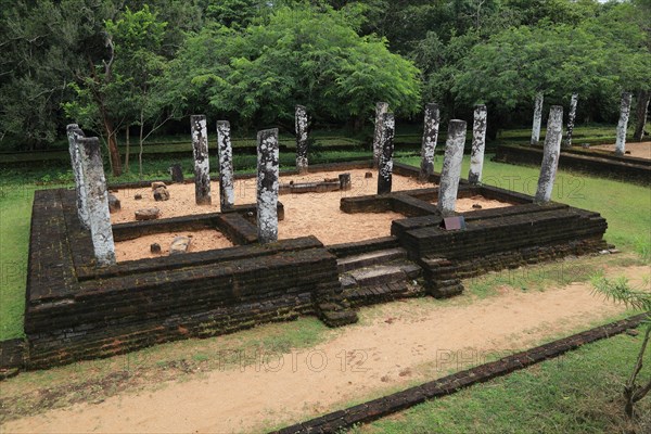 UNESCO World Heritage Site, the ancient city of Polonnaruwa, Sri Lanka, Asia, ruins at Potgul