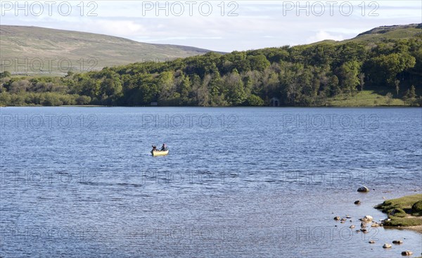 Malham Tarn lake, Yorkshire Dales national park, England, UK