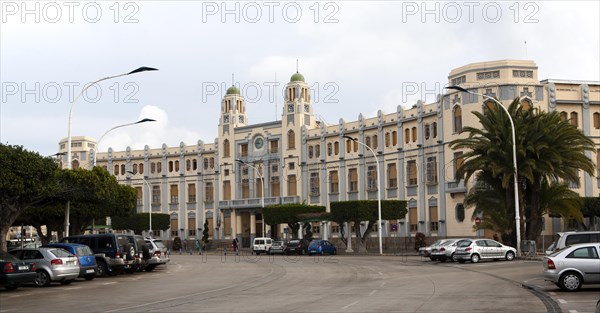 Palacio de la Asamblea architect Enrique Nieto, Plaza de Espana, Melilla, Spain, north Africa,