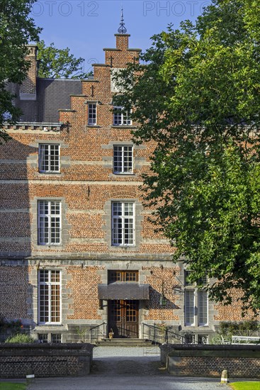 Anvaing Castle, Chateau de Lannoy near Frasnes-lez-Anvaing where the Belgian capitulation was