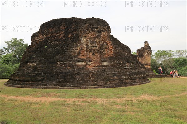 UNESCO World Heritage Site, the ancient city of Polonnaruwa, Sri Lanka, Asia, ruins at Potgul