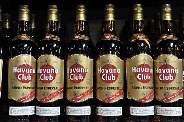 Rum, different types of rum, Havana Club, rum museum, centre of Havana, Centro Habana, Cuba,