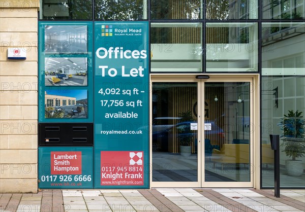 Offices to Let, Lambert Smith Hampton and Knight Frank, Royal Mead, Railway Place, Bath, Somerset,