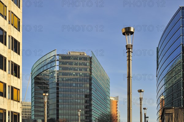 The Charlemagne building, a high-rise in the European Quarter of Brussels, which houses the