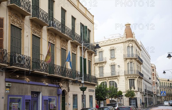 Melilla autonomous city state Spanish territory in north Africa, Spain -1900s modernist